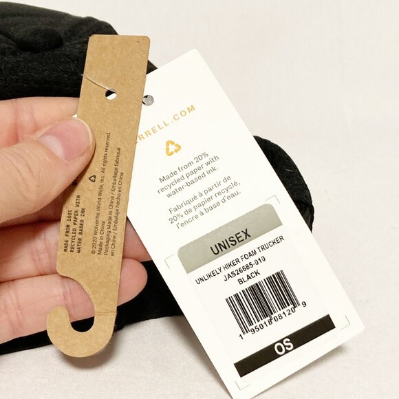 Merrell x Unlikely Hikers Foam Trucker Hat Unisex Stretchy One Size NWT - Picture 8 of 8